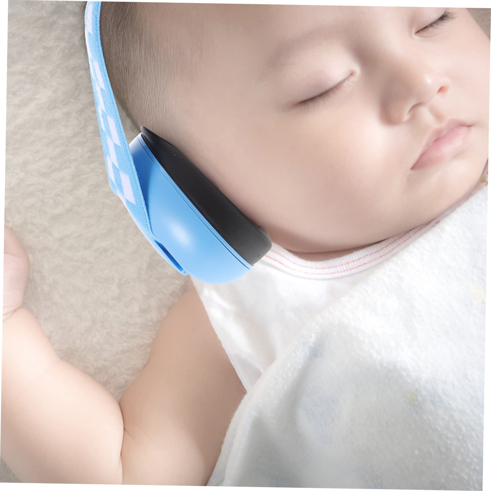 Hemoton 1 Set Noise Ear Muff Noise Reduction Ear Ear Muffs Noise Cancelling Ear Muffs Noise Protection Proof Headphones Sky-blue Sponge