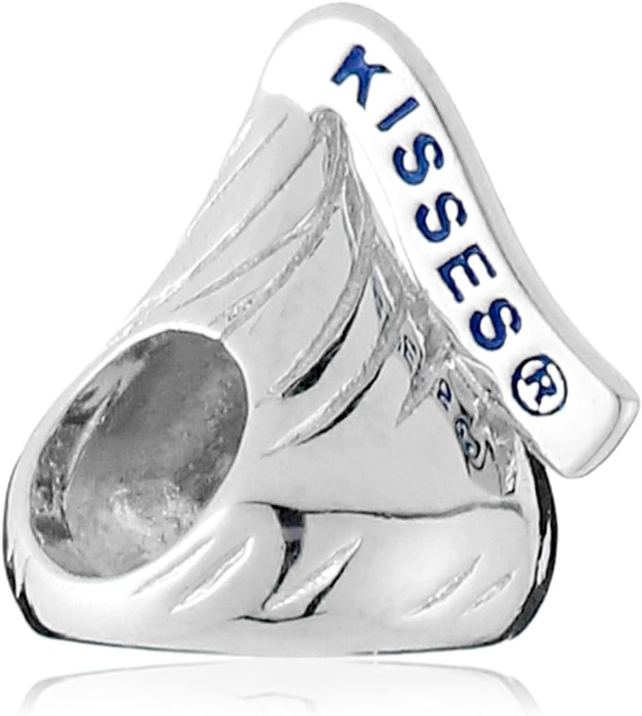 Sterling Silver 3D Slide Bead Charm