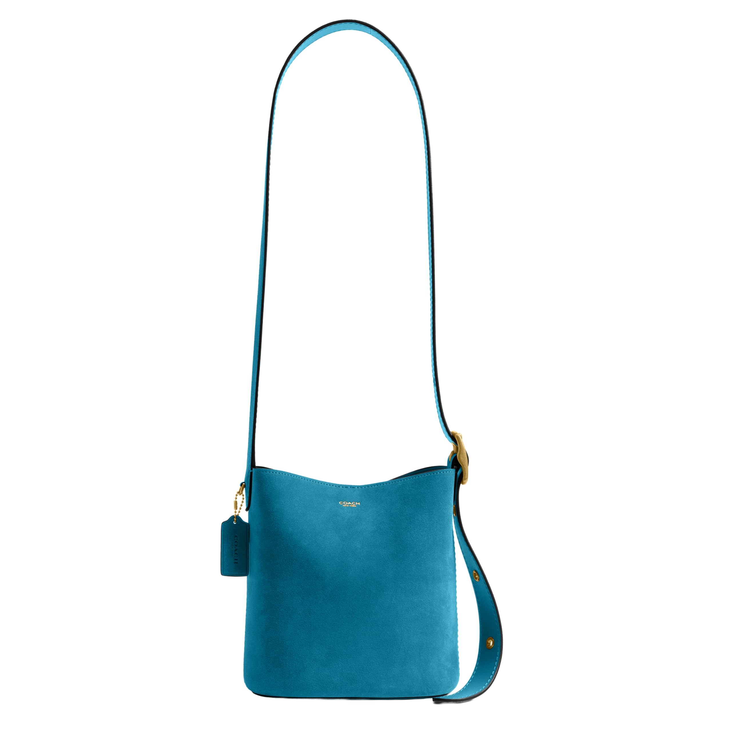 Amazon | COACH ブリーカー バケットバッグ 21, 1z/Sea Blue, Medium