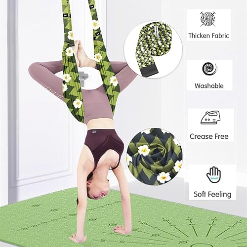 Miniatura 6 de TOCO FREIDO Correa Elástica para la Cintura, la Parte Posterior y las PiernasBanda de Fitness para Yoga, Entrenador de Asistencia para Estiramiento