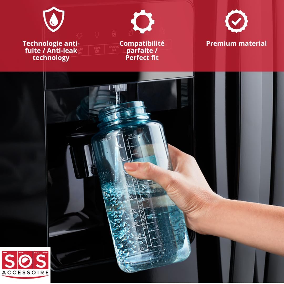 SOS Accesorio - Filtro de agua AQUAPURE / APP100 para frigorífico, congelador Samsung 484000000513, DA29-00003G (7 unidades)