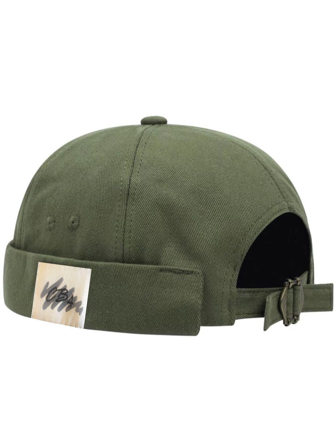 CB4 Accessories Docker Hat Unisex Denim (Khaki Green)