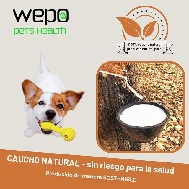 Foto 2 de 8 de WEPO Pelota con cuerda naranja - juguetes para perros - juguete para perros - juguetes para perros