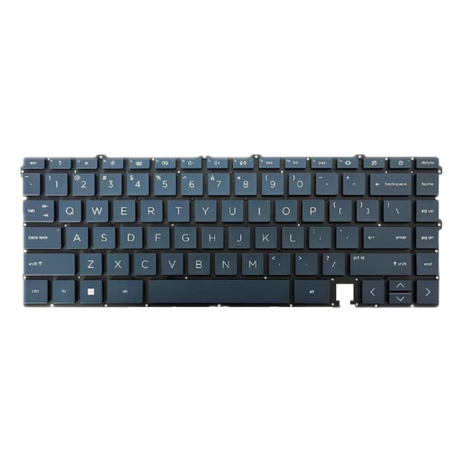 Teclado HP Spectre x360 16-aa de repuesto con distribución US United States 2