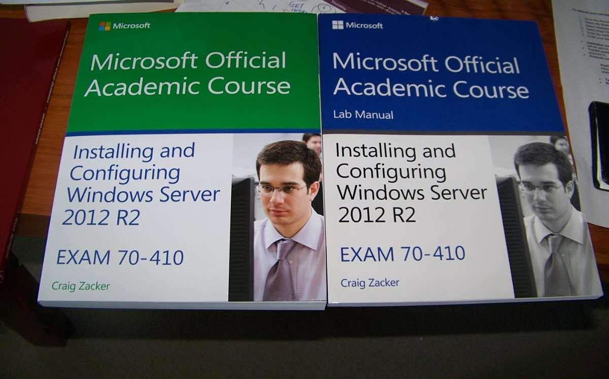 70-410 Installing and Configuring Windows Server 2012 R2 with Lab Manual Set