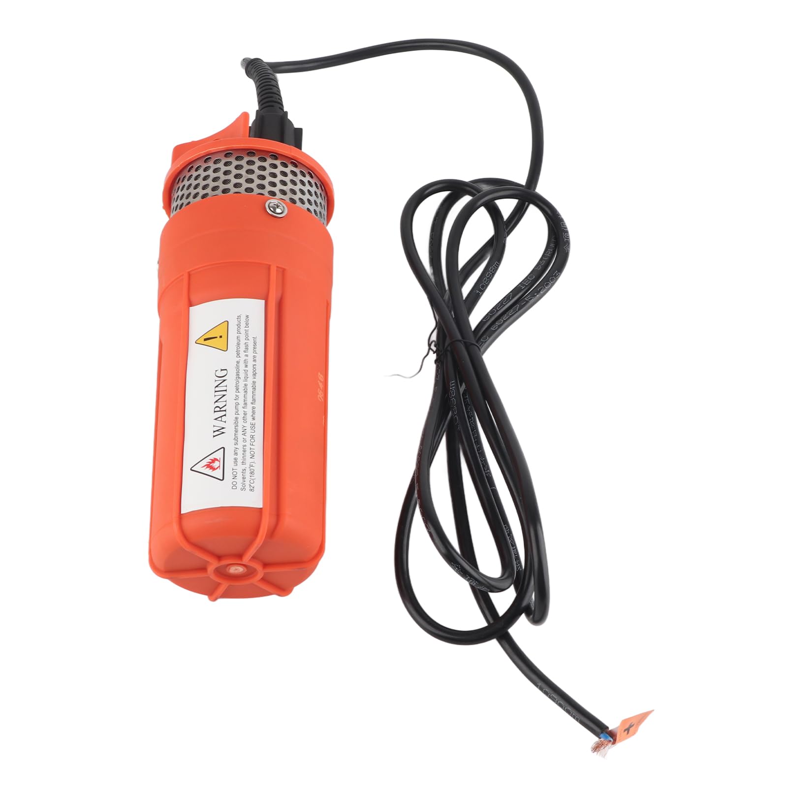Solar Deep Well Pump 12 V 6.5L/min 120W Operation on Solar Systems and Connection Cable Well Pump Water Pump Garden Submersible Pump, 30m/98.4ft