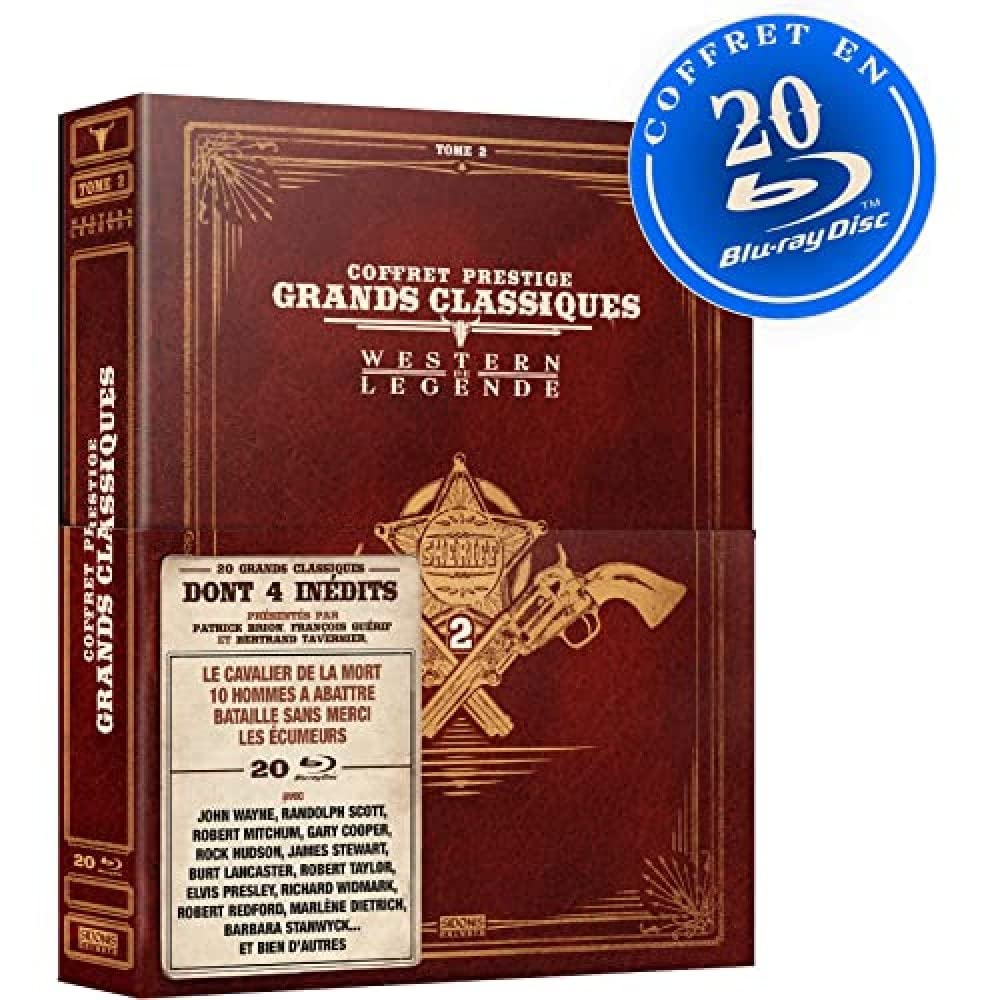 COFFRET LES GRANDS CLASSIQUES DU WESTERN - Edition LimitEe PRESTIGE - 20 FILMS (