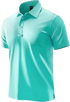 Amazon.com: MIER Mens Polo Shirts Short Sleeve Dry Fit Sun