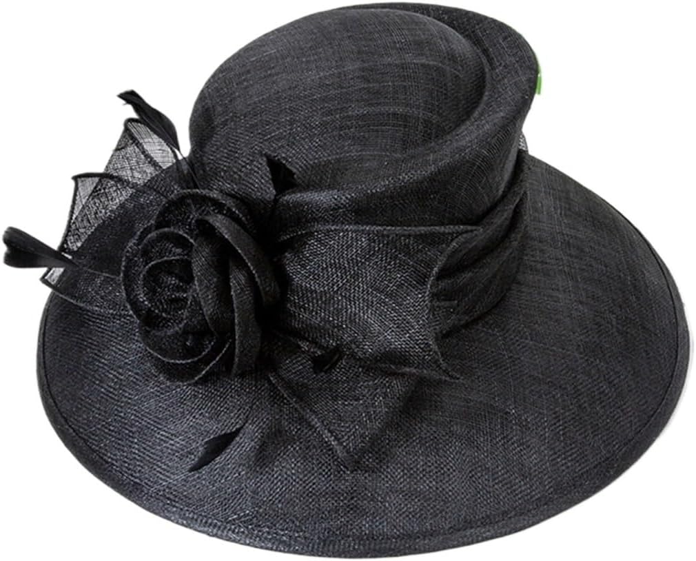 Women's Sun Hats Summer Straw Hat French Retro Large Brim Party Protection