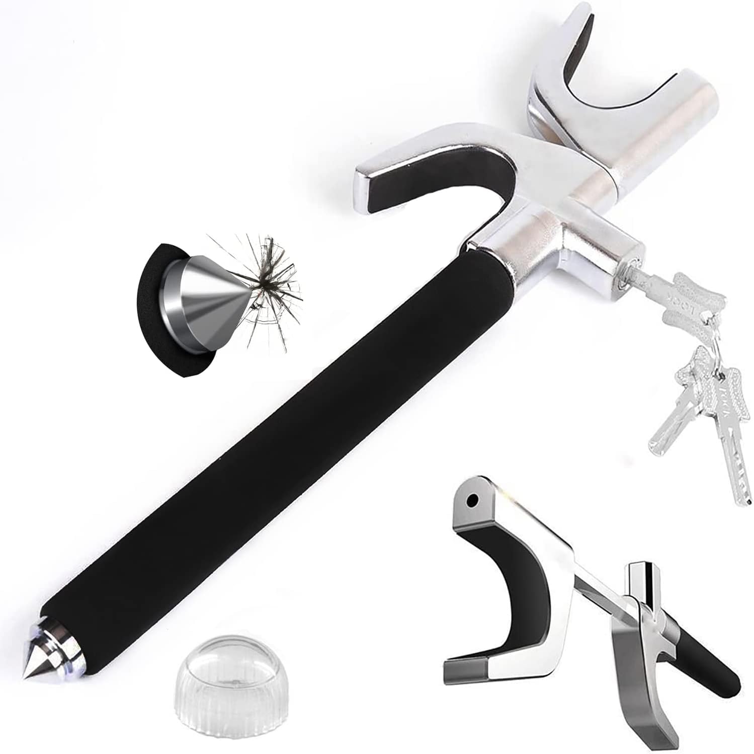 MONOJOY Car Steering Wheel Lock, AntiTheft Steering Wheel Lock