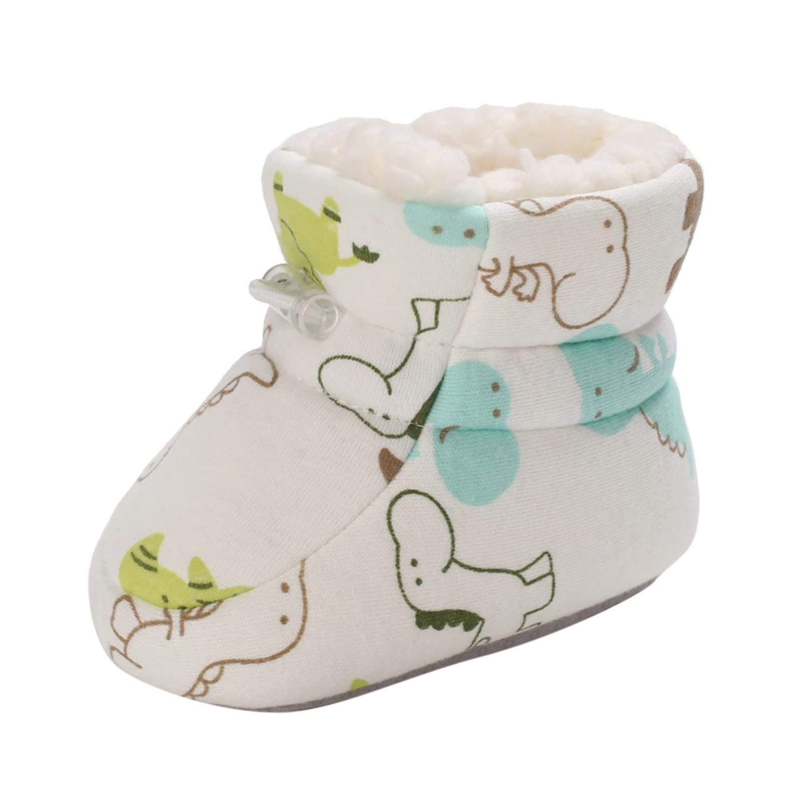 Stivaletti Neonato Topgrowth - Morbidi, Invernali, Con Fiocco, Antiscivolo, Per Bambina 0-6 Mesi