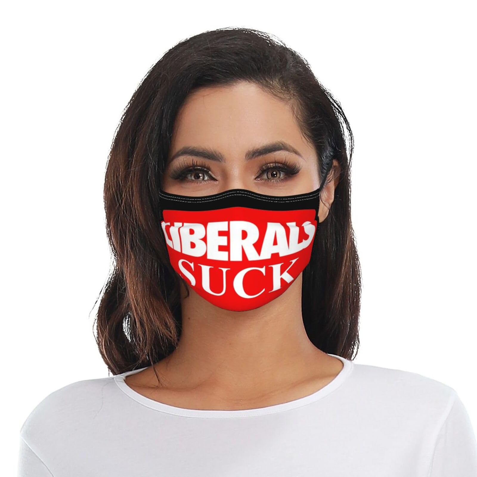 Liberals Suck Adult Dust Mask Adjustable Dust Face with 2 Filter51