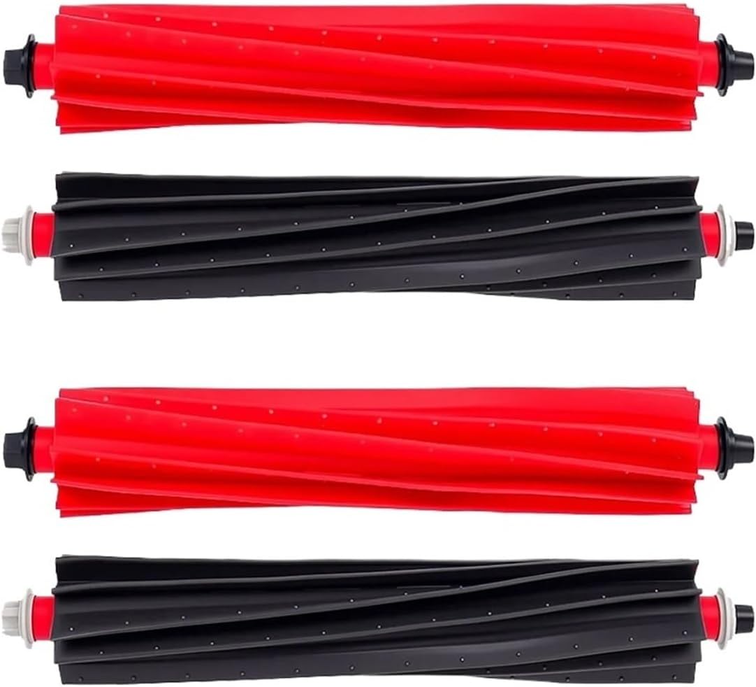 Main Brush Accessories for Roborock S8 MaxV Ultra G20S V20 P10S Pro P10S Pro Plus Robot Vacuum Cleaner Detachable Roller Brushes(2PCS)