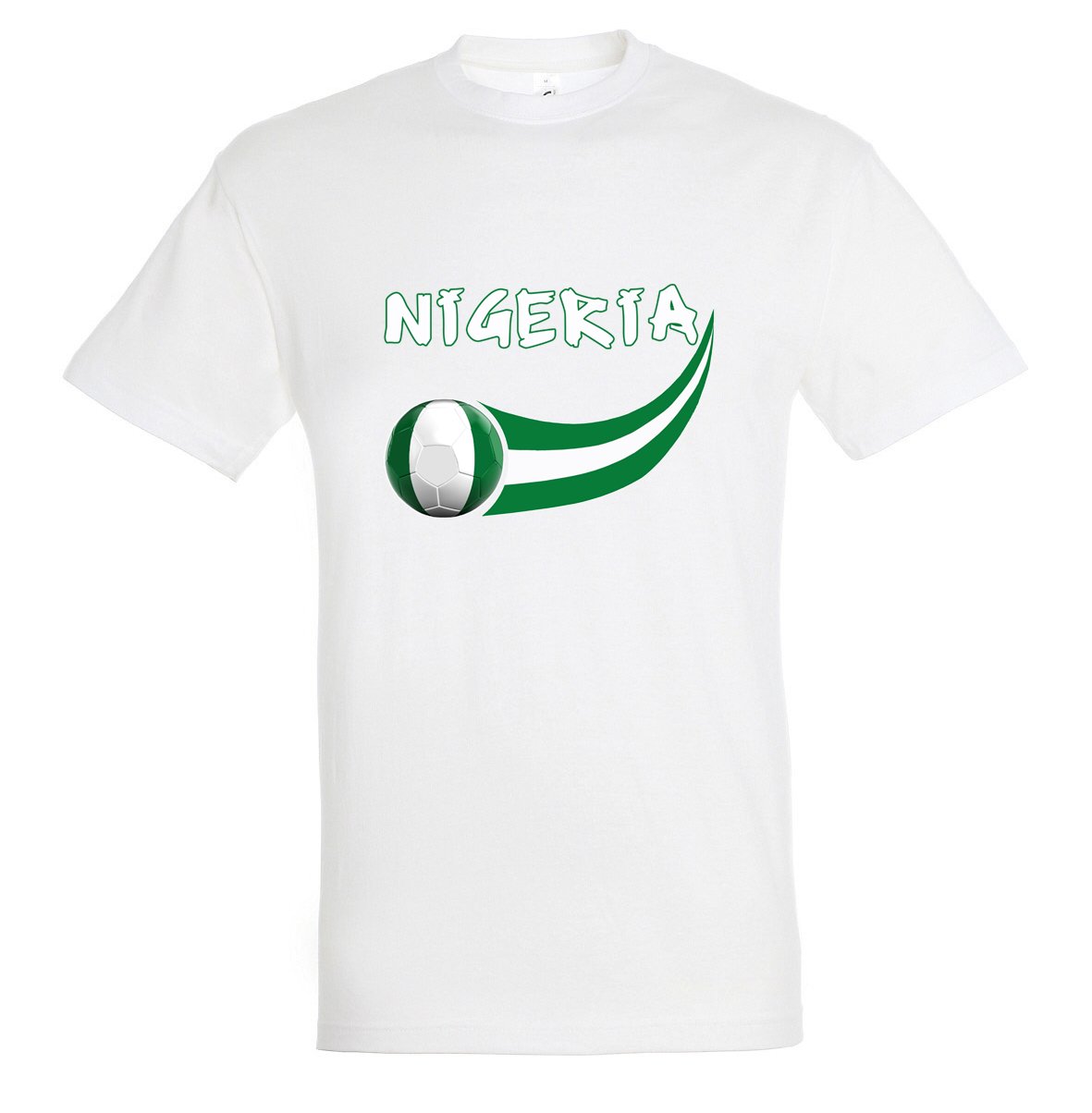 Supportershop Men Nigeria T-shirt - White, X-Large