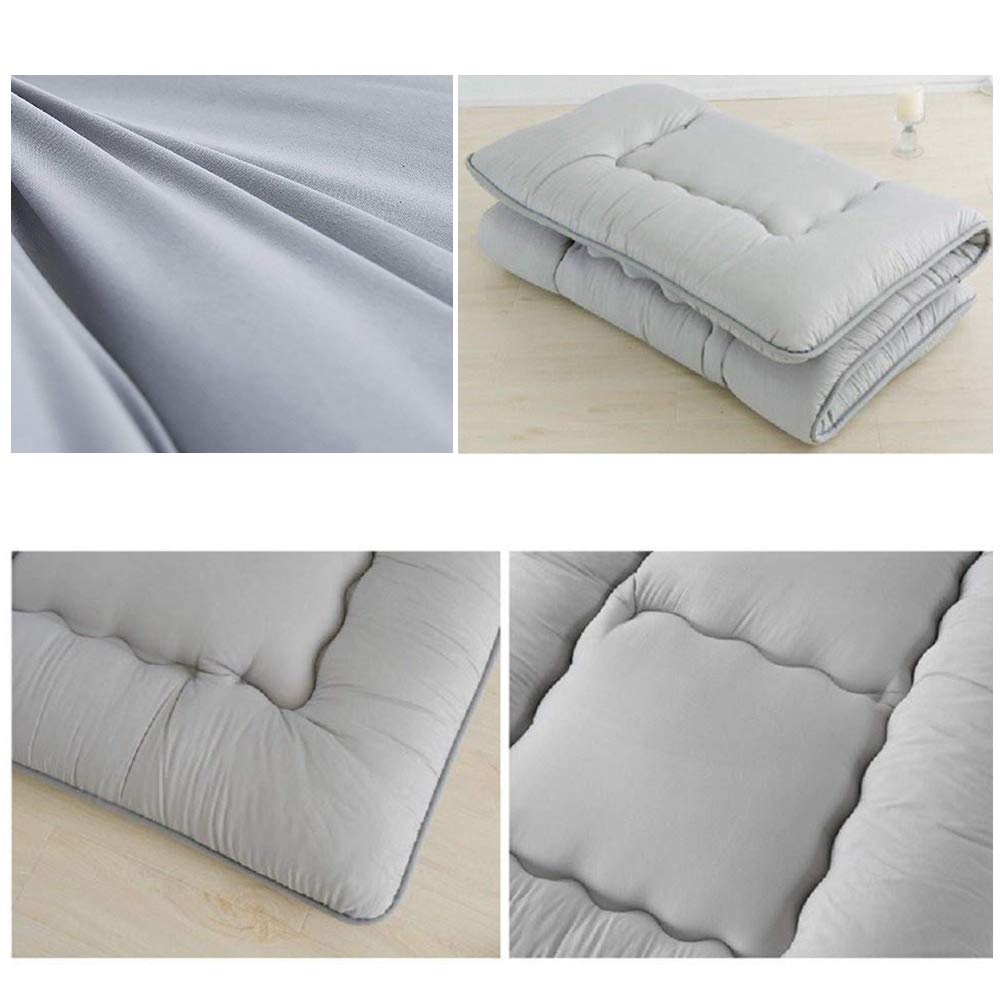 WSGJHB Tatami, materasso da pavimento, resistente all'umidità, caldo, pieghevole, singolo, doppio materasso, per studenti, dormitorio, futon, D, 90 x 200 cm