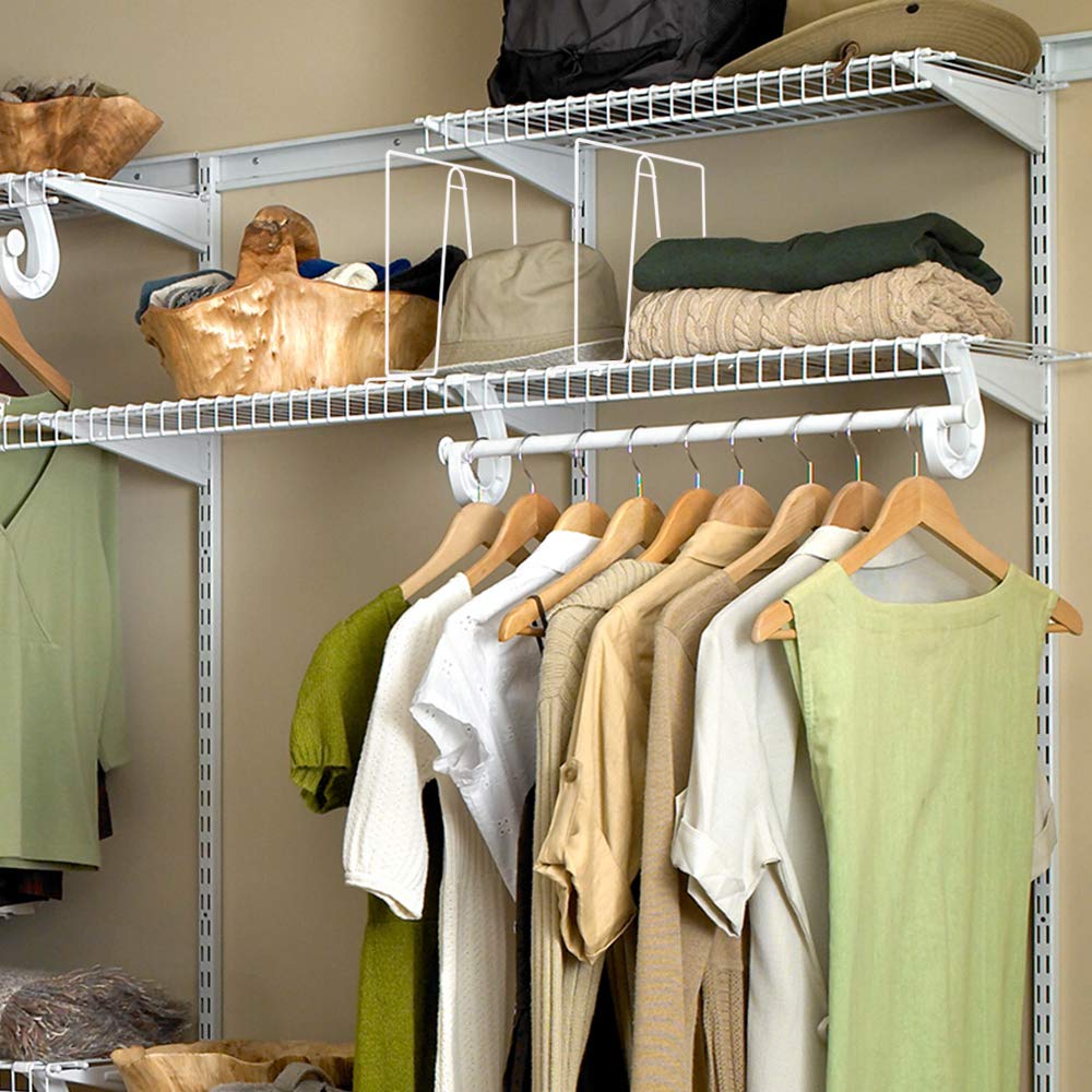 Buy Kosiehouse Shelf Divider for Wire Shelving Sturdy Wire Closet