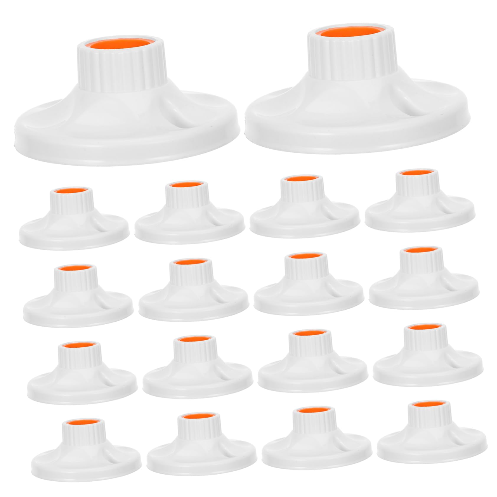 Homoyoyo Douille à Vis E27 Douille D'ampoule En Bakélite 120mm 24 Pièces Résistance 250v Compatible Suspendre Et Remplacement De Lampe