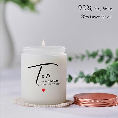 Vista 80 de Divertidas velas de aniversario para ella y él – Humorístico novio romántico, novia, marido, esposa, regalo de aniversario de boda, aroma a lavanda