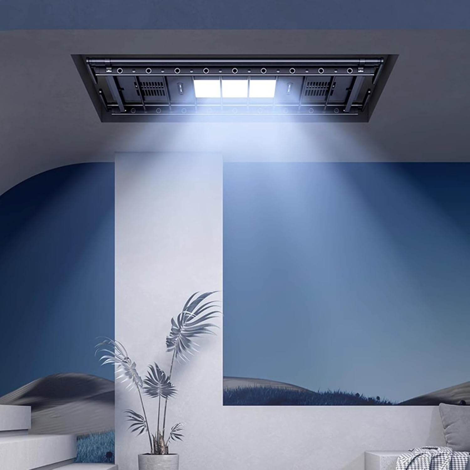 Electrical Drying Rack Ceiling Drying Rack Automatic Lifting Household Balcony Wall Controlled Ceiling Automatic Lifting Balcony Clothes Hanger Clothes Dry,A