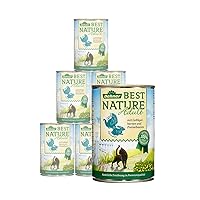 Dehner Best Nature Adult - Mangime per Gatti con Cuori di pollame e Coniglio