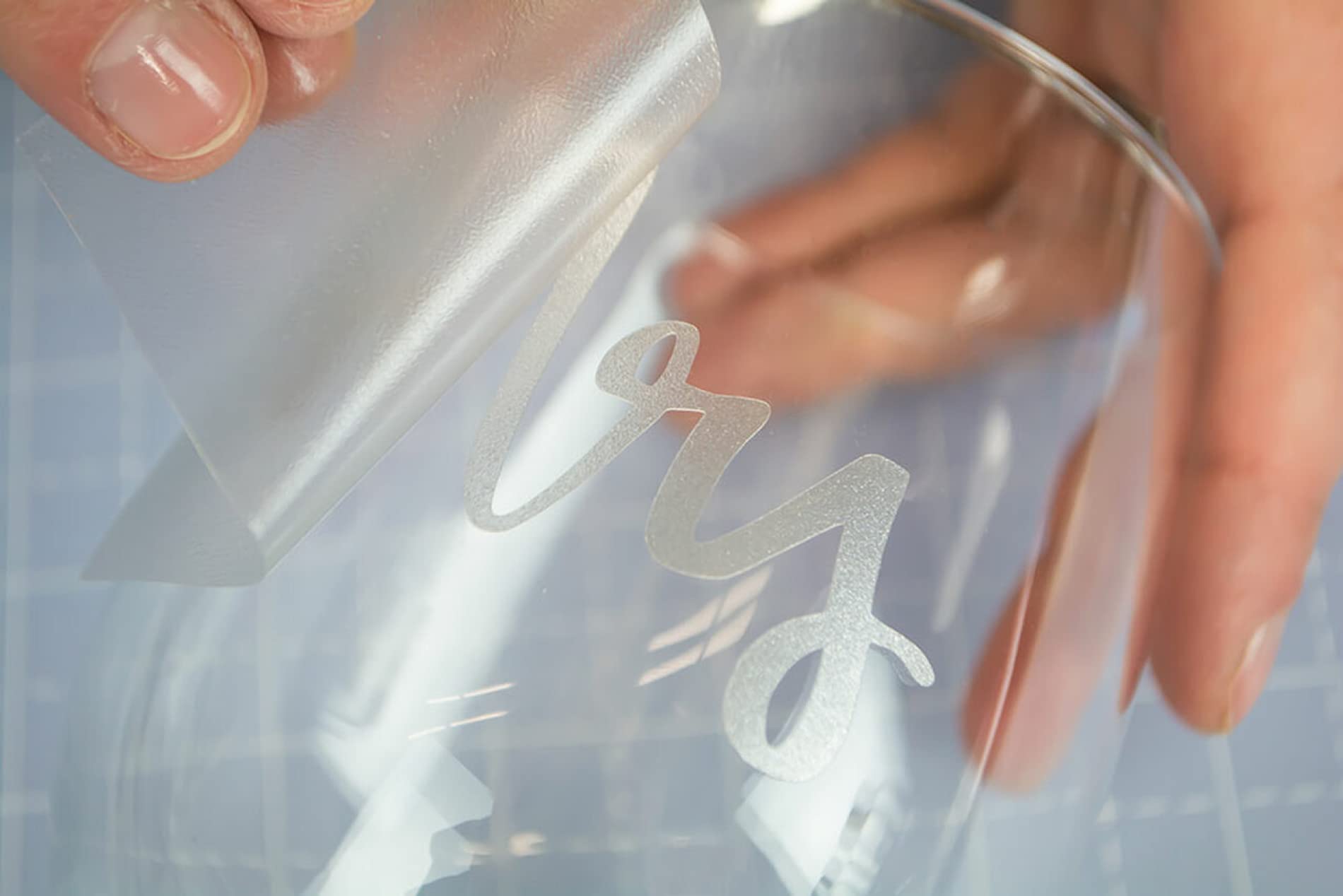 Buy Etched Glass Vinyl SelfAdhesive, 12"x15 Feet Frosted Glass Vinyl