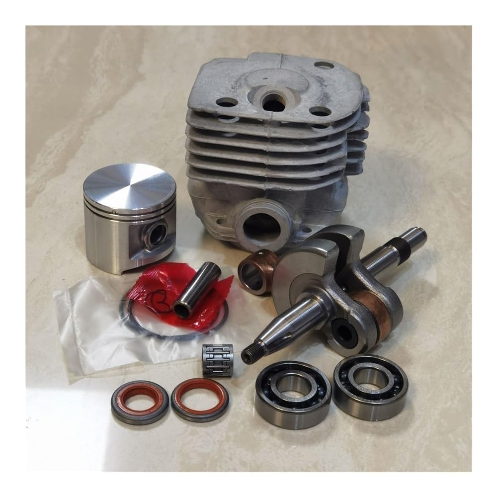 Cylindre piston 50mm et vilebrequin pour éliminer les pannes de tronçonneuse 372