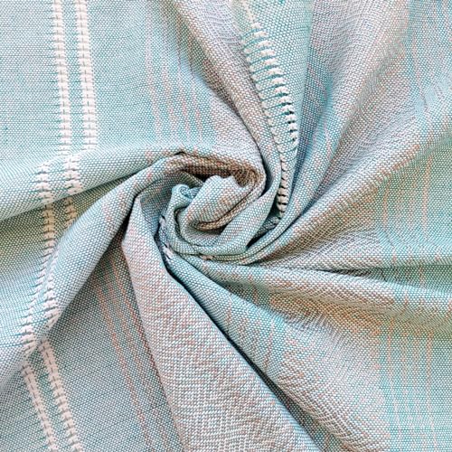 Baby Trapoz Mexican Rebozo Scarf, Shawl w/articela detail, Ideal for Natural Birth, Doula Massage, 98.5", Mint3