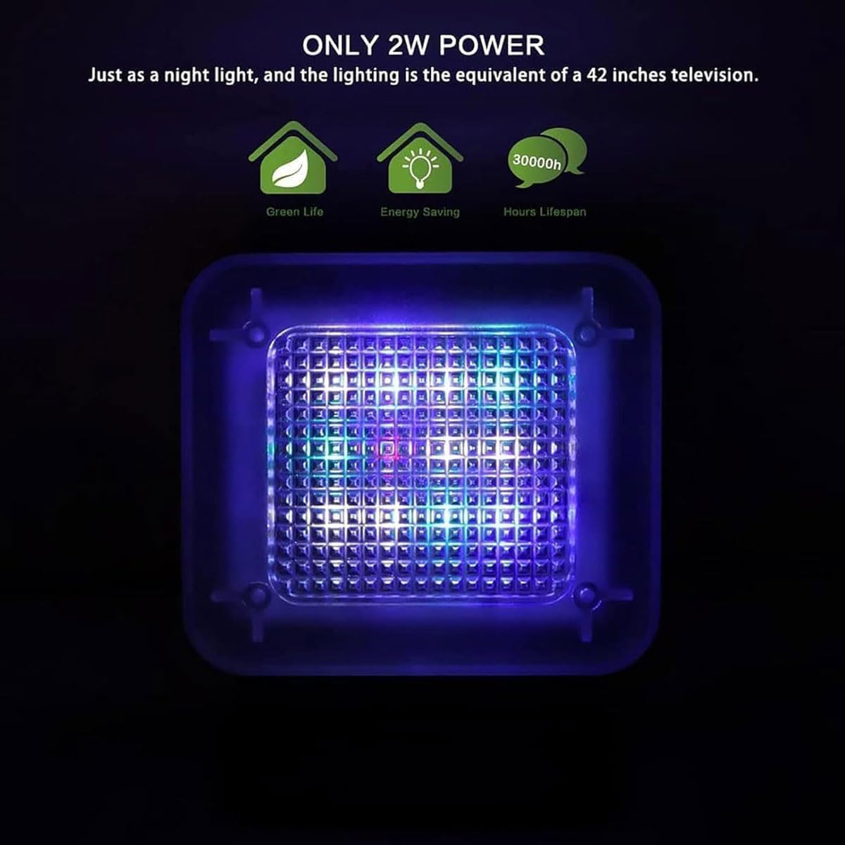 Anti-Burglar LED Licht - Fake TV Simulator mit Timer und Sensor für Nachtsicherheit - Home Schutz vor Einbruch