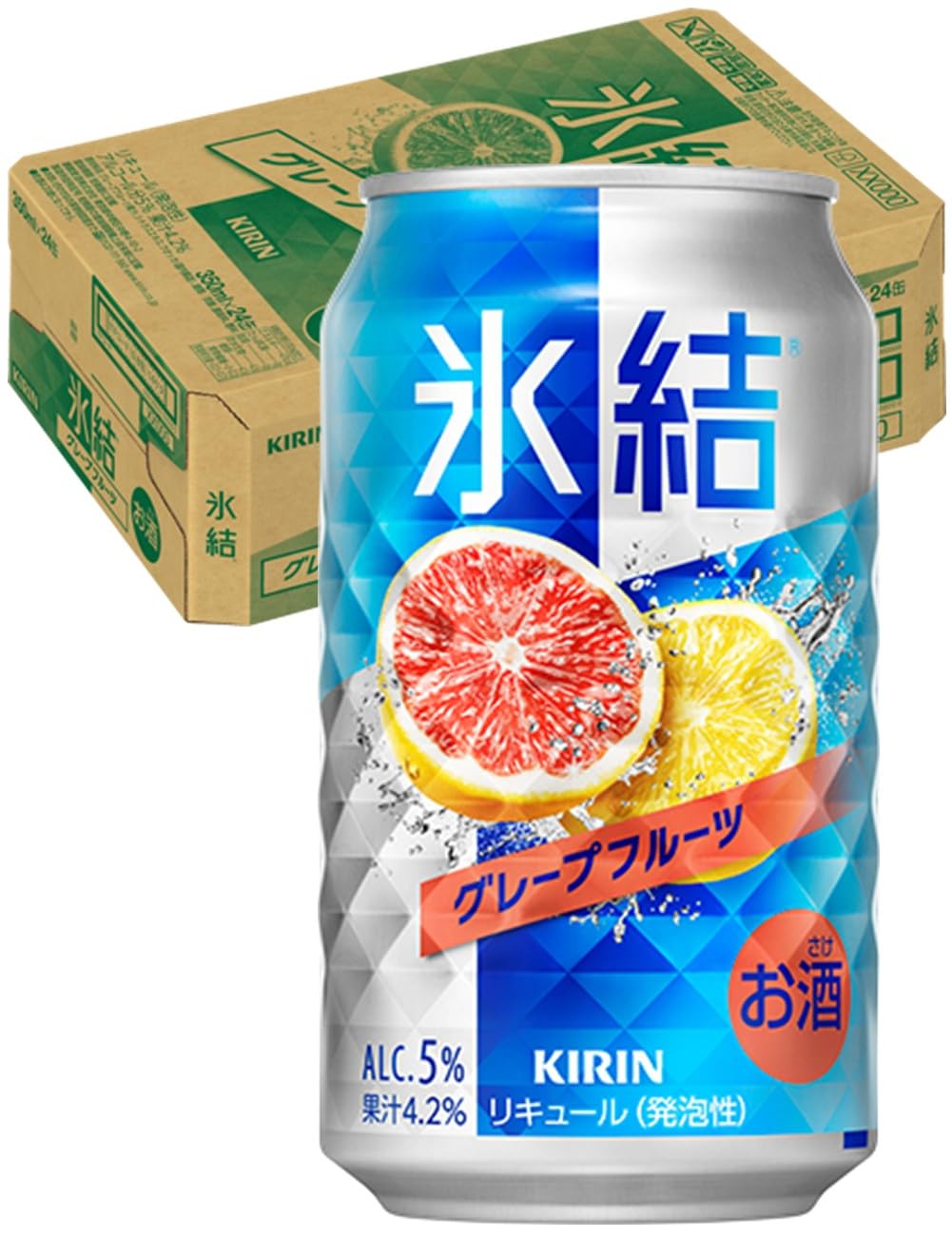 Amazon.co.jp: 氷結 グレープフルーツ 350ml 24本 チューハイ サワー