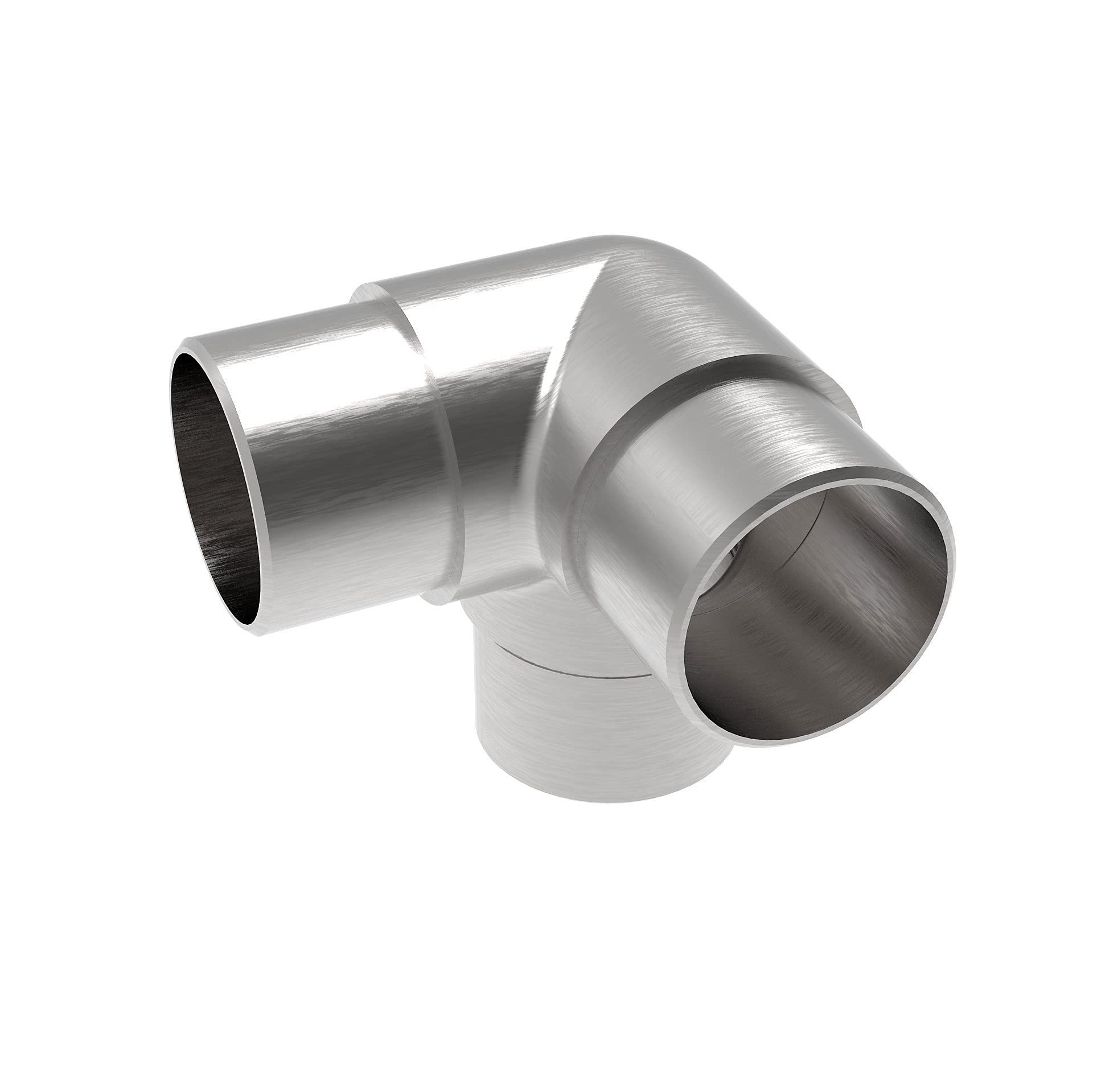 Edelstahl Steckfitting | Eckverbinder | 42,4 | mit Abgang Edelstahl Steckfitting | Eckverbinder | 42,4 | mit Abgang