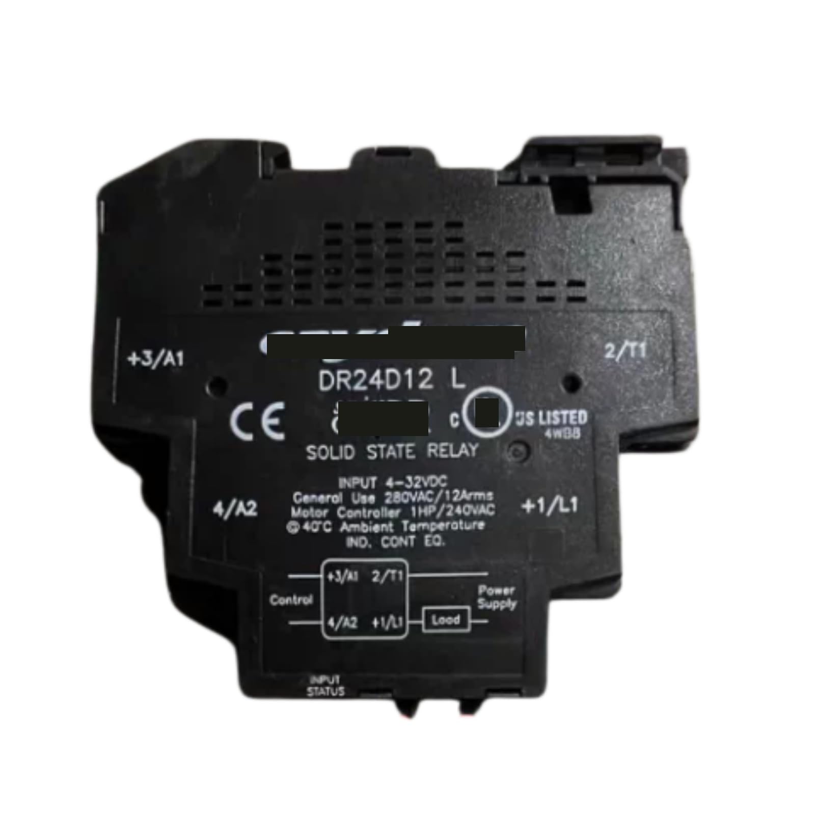 HKEJSJWA SSR Relay DR24D12L, Solid State Relay