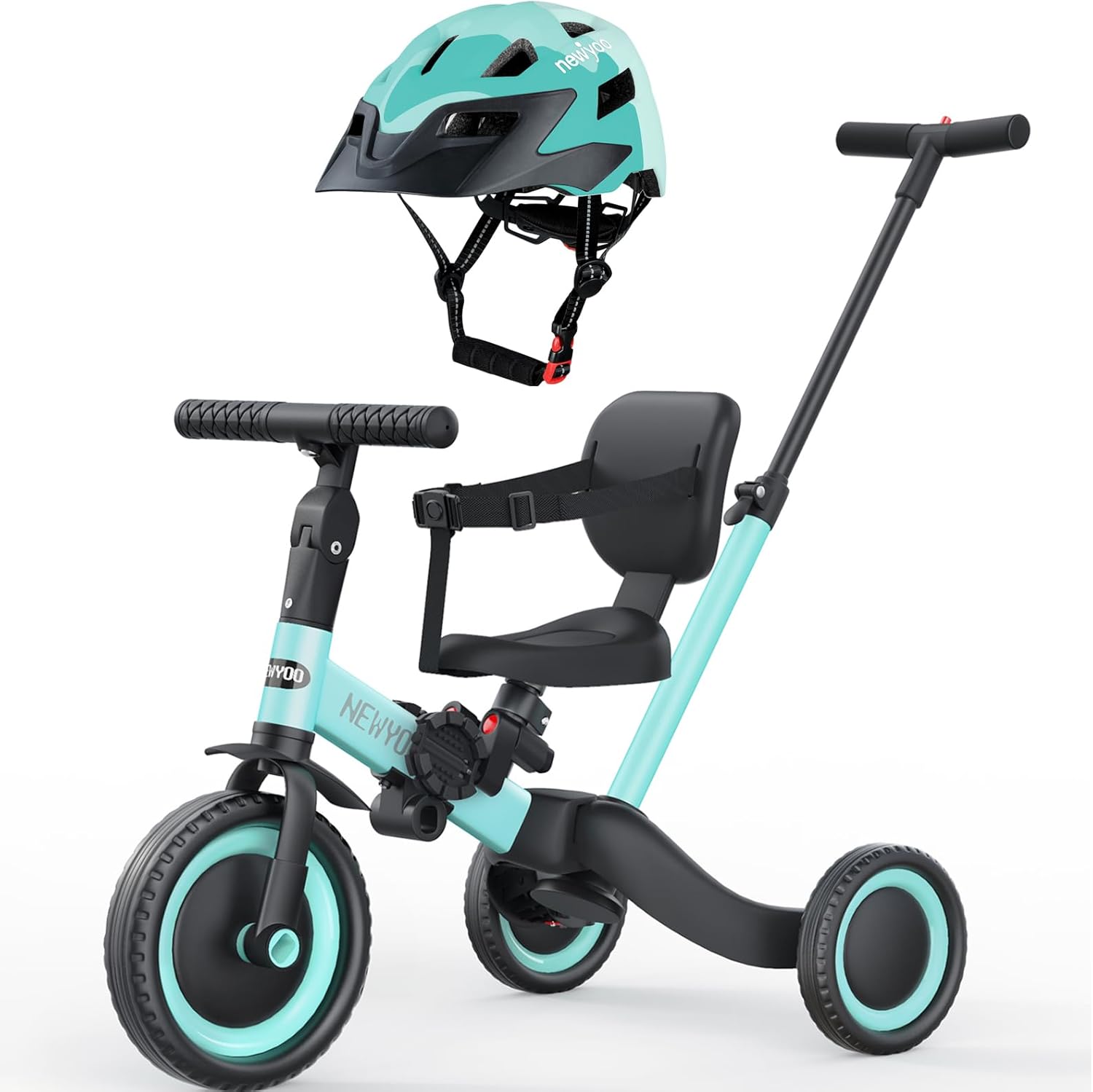 newyoo Toddler Tricycle with Helmet, Toddler Bike, Tricycles for 13 Year Olds, Kids