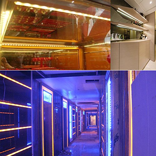 Tira rígida LED 25cm SMD 8520 con perfil de aluminio miniatura 5