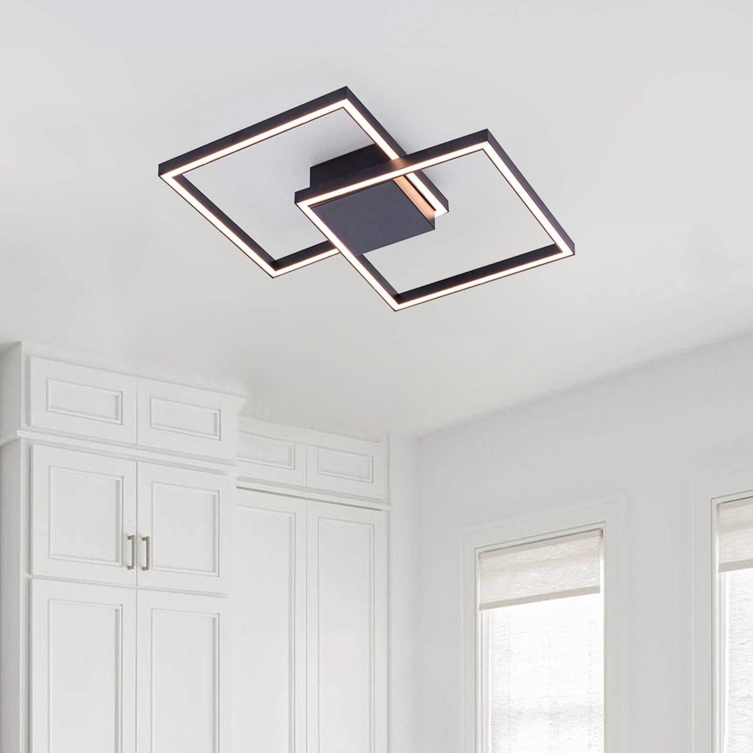 Top Brands HELYCH Modern Square Flush Mount LED Ceiling Light Fixture, 20 Black 3000K Warm White Light Contemporary Close to Ceiling Lamp for Dining Living Room Bedroom Entryway Entrance Corridor, Not Dimmable One-Day Sale: Up to 80% Off HELYCH Modern Square Flush Mount LED Ceiling Light Fixture, 20 Black 3000K Warm White Light Contemporary Close to Ceiling Lamp for Dining Living Room Bedroom Entryway Entrance Corridor, Not Dimmable