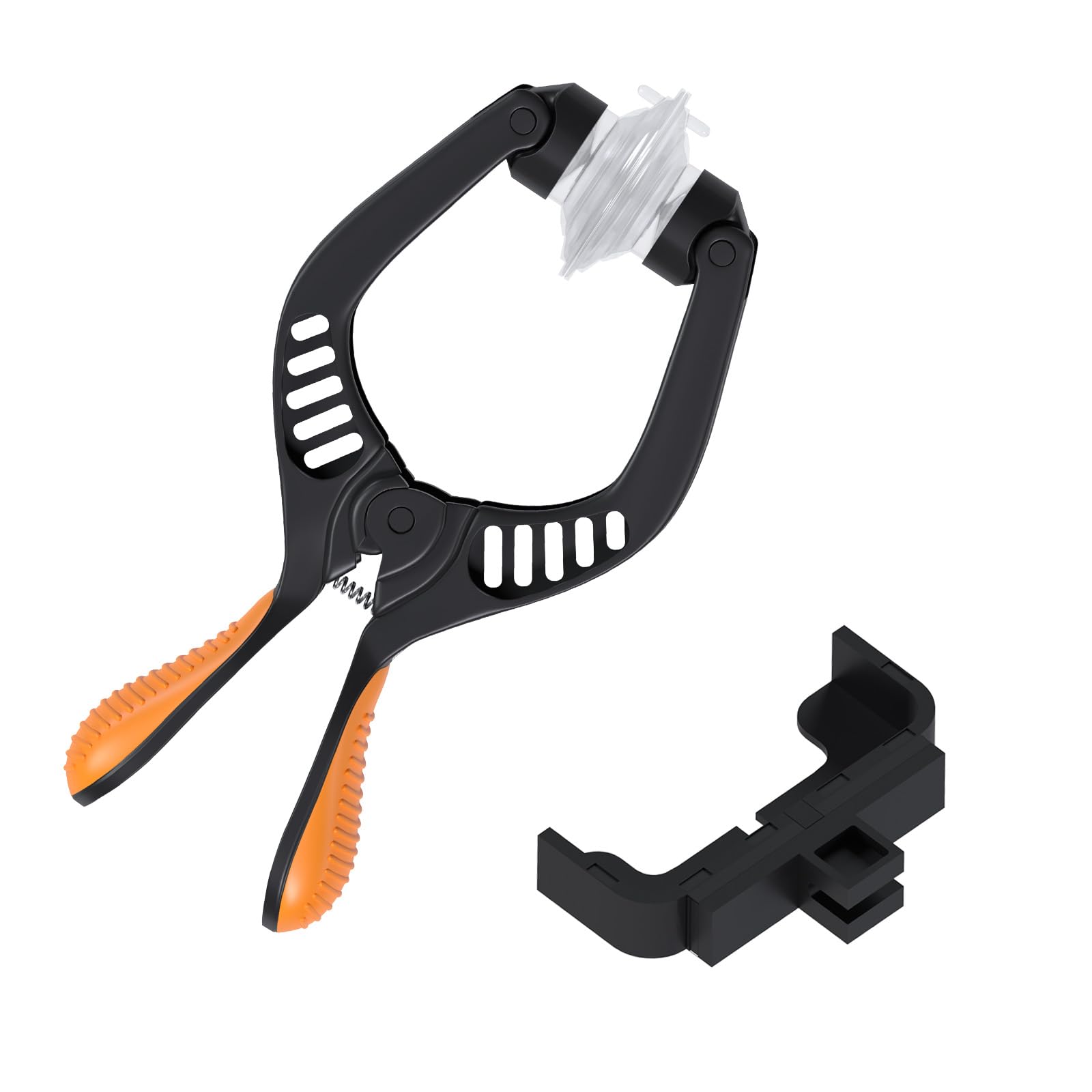 MMOBIEL LCD Screen Opening Tool/Pliers Repair Tool Suction Cup Compatible for Various Tables and Smartphones (Orange)