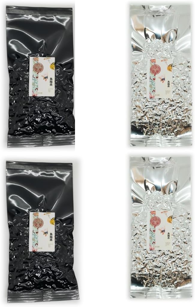 Taiwan 4 Taiwan Fine Tea Drink Comparison Set 2.1 oz (60 g) (15 g x 4 Types), Frozen Oolong Tea, Wooden Fence Iron Guanyin Tea, Oriental Beauty Tea, Wenshan Bao Tea, Value Direct Import, Authentic Tea