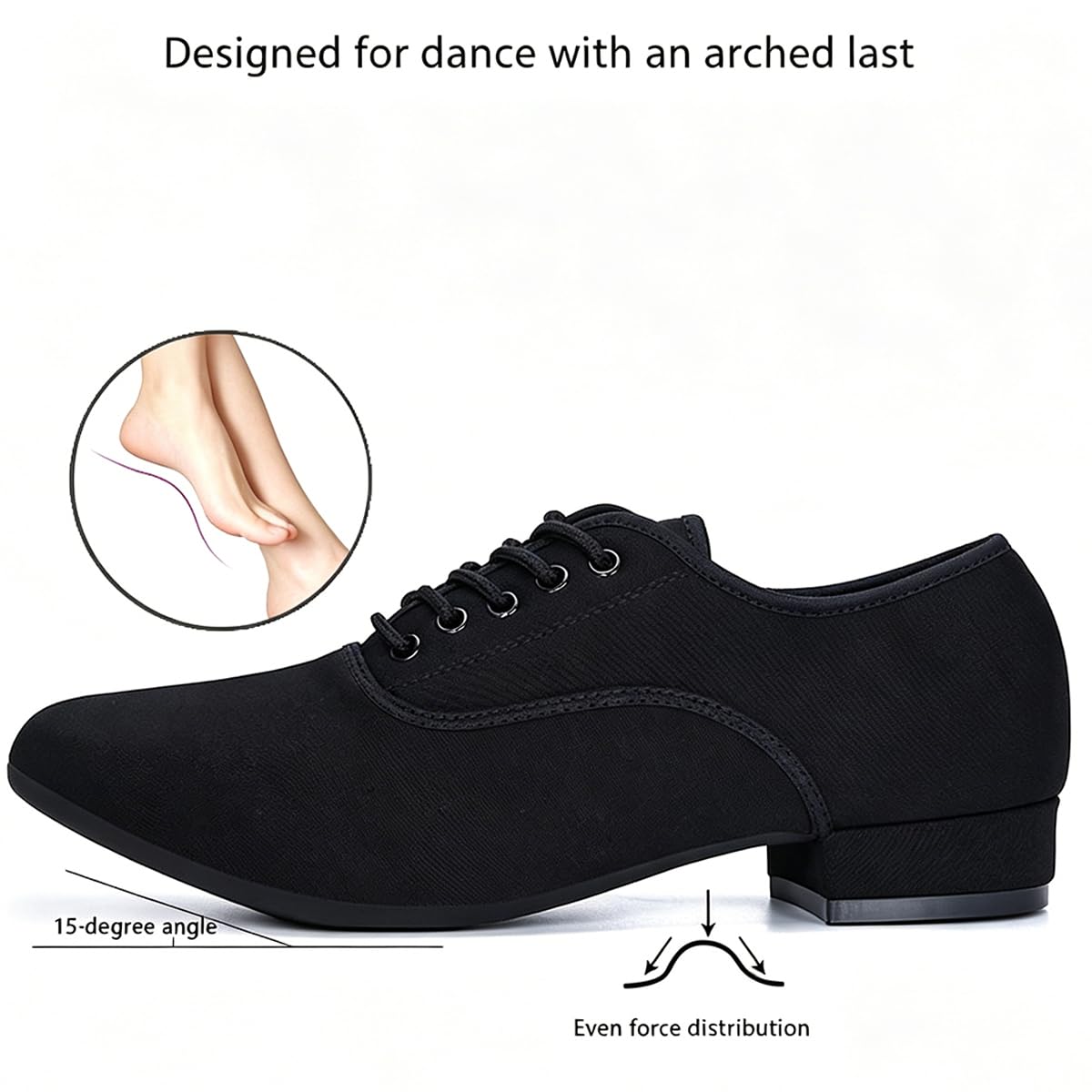 Scarpe da Ballo Moderne da Uomo Classiche Scarpe da Ballo Rumba Samba Tango Sala da Ballo Latino Sociale Eleganti Comode