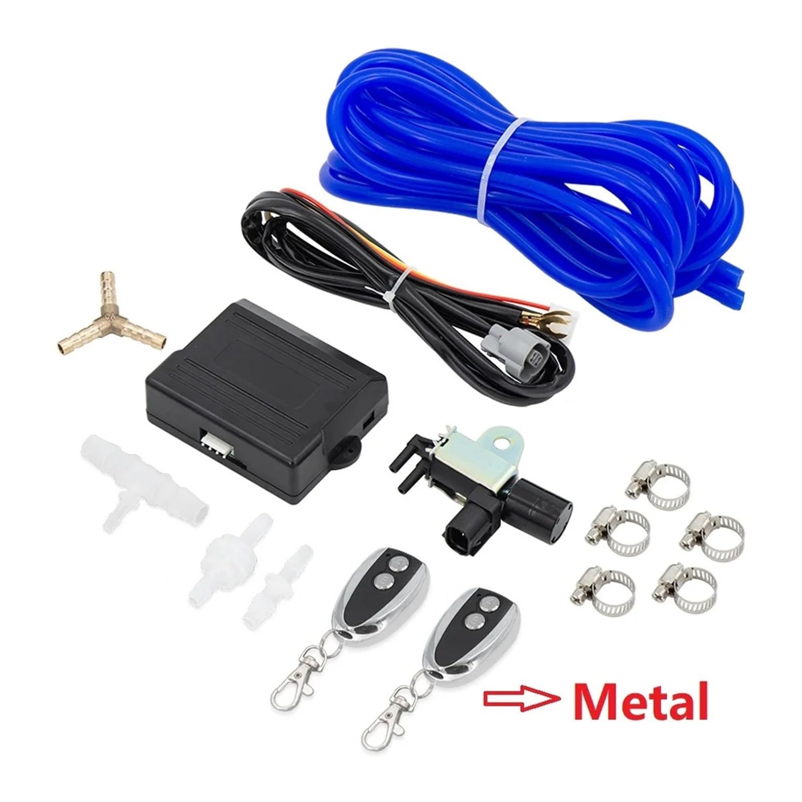 Kit Rimozione Valvola EGR Telecomando Universale Per Valvola Di Controllo Dell'interruzione Dello Scarico Elettrico EGR Modulo(Plastic without hose)