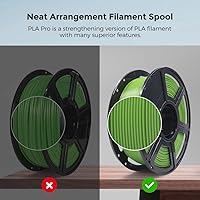 Vista 4 de FLASHFORGE Filamento para impresora 3D, filamento PLA PRO de 1.75 mm, carrete de 1 KG (2.2 libras), precisión dimensional de +/- 0.02 mm