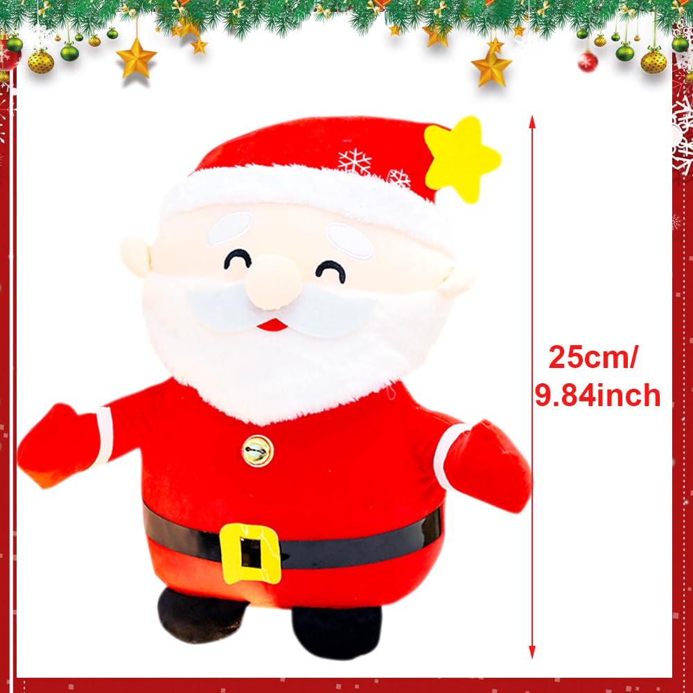 LGQHCE Christmas Soft Toy, Christmas Soft Toys for Kids Santa Teddy, Santa Plush Pillow - Image 2