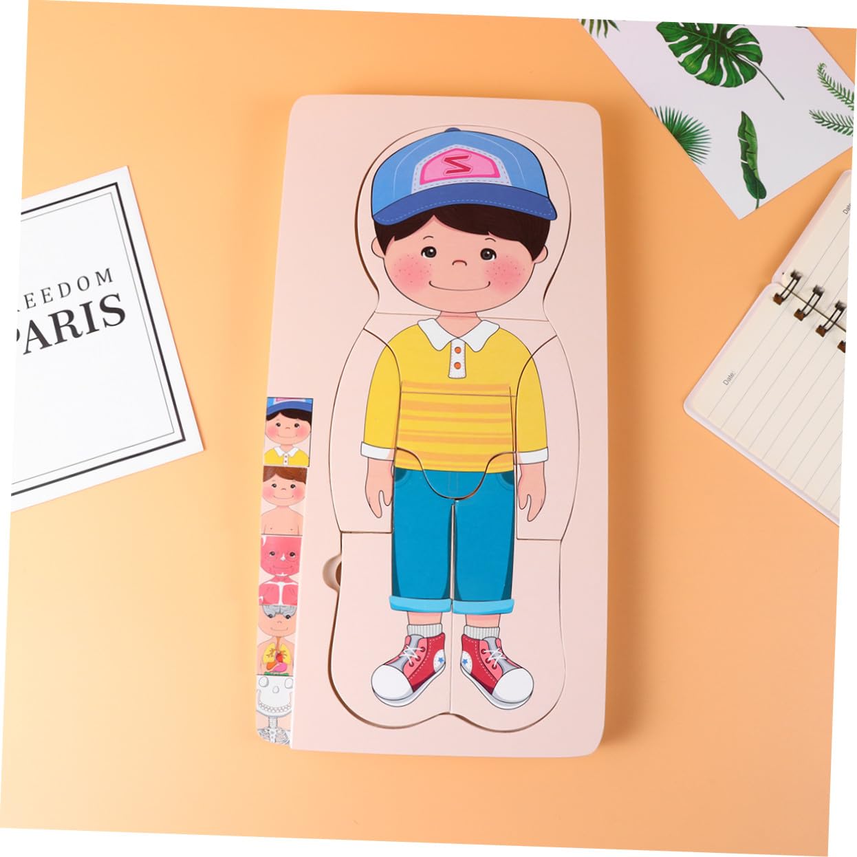 Puzzle in Legno Multistrato, Giocattolo Educativo per Bambini