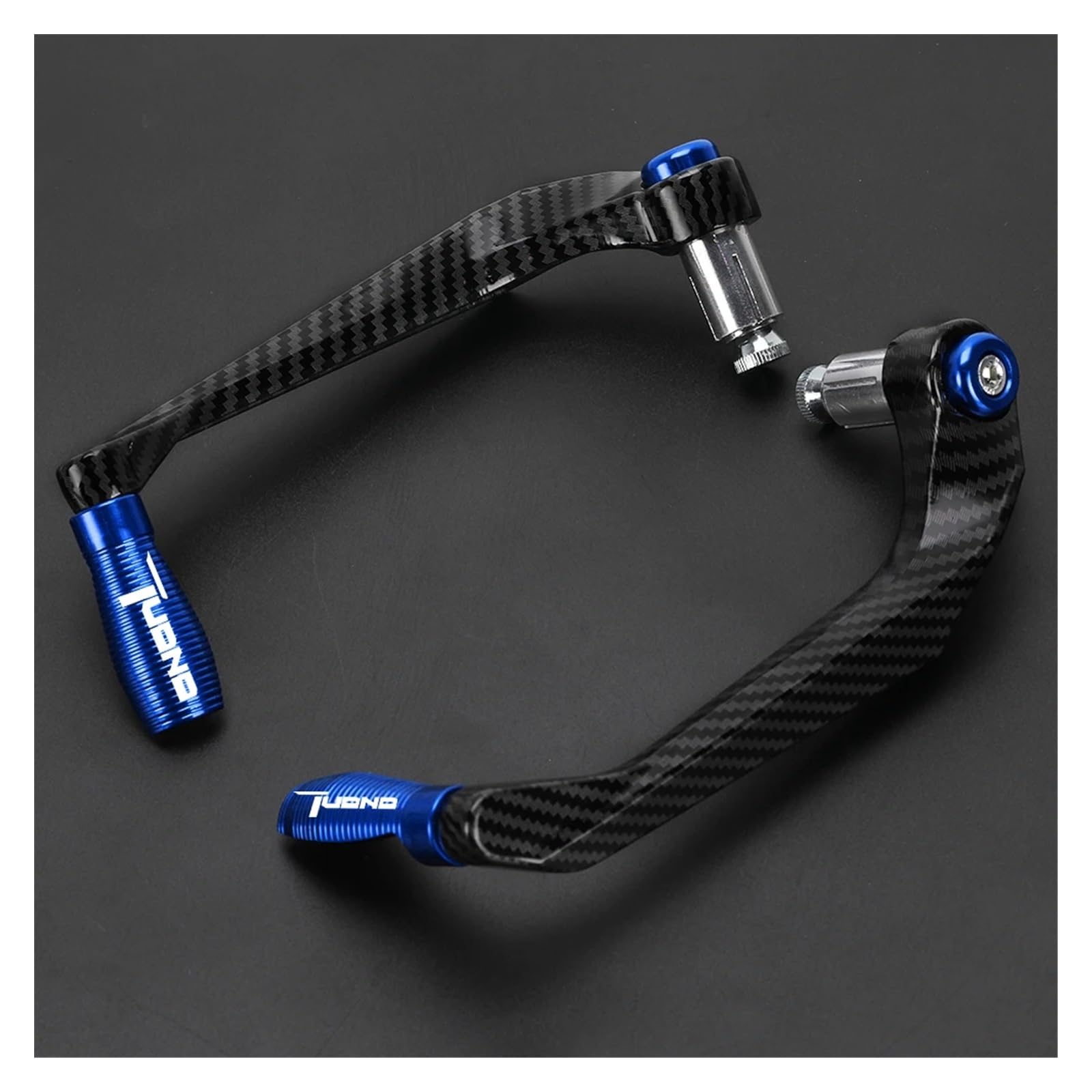 DOYUBVCW Motorcycle Lever Guards Handgrip 22MM Handlebar Grips Guard Brake Clutch Lever Protector for Tuono for Factory V4 1100RR 1000R V4R for R Motorcycle