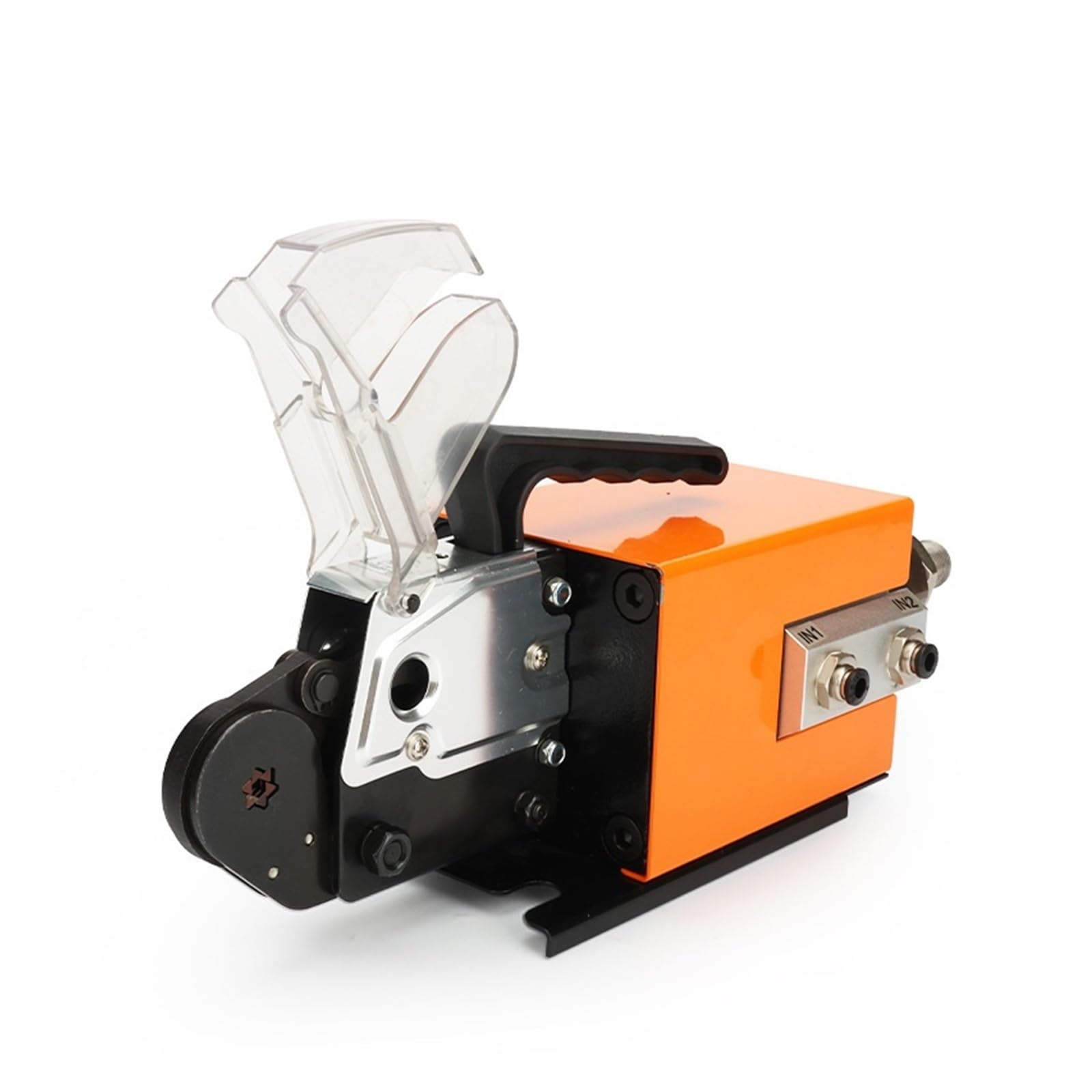 Jhxhfjxz One Color Am6-6 Pneumatic Terminal Crimping Machine, Air Powered Pre-Insulated Crimping Pliers For Many Kinds Of Terminals Versitile