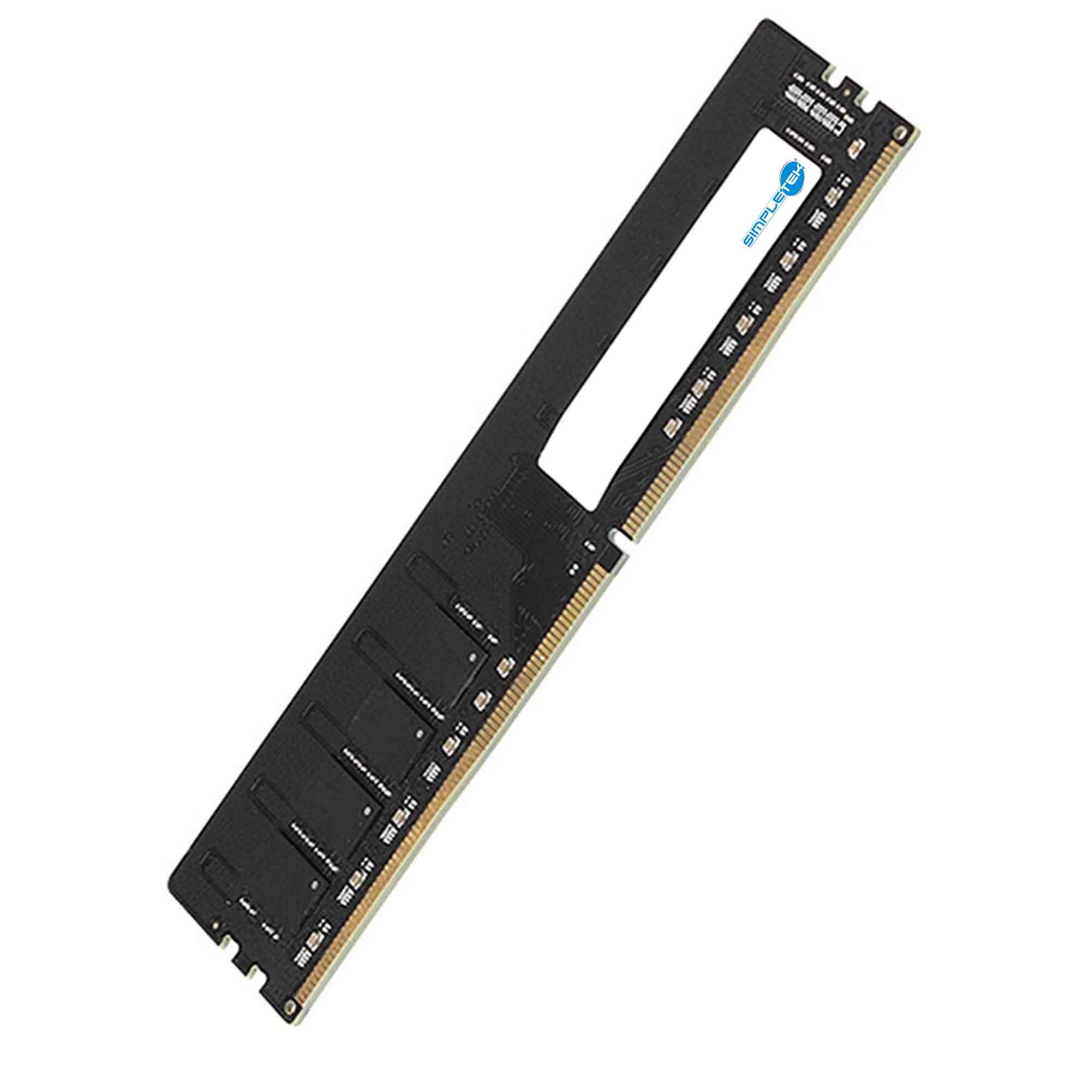 SIMPLETEK - MODULO BANCO MEMORIA RAM 8GB DIMM DDR4 2400MHz 288 Pin 1,2V | Modulo unico | Non-ECC per Desktop PC ad alte prestazioni