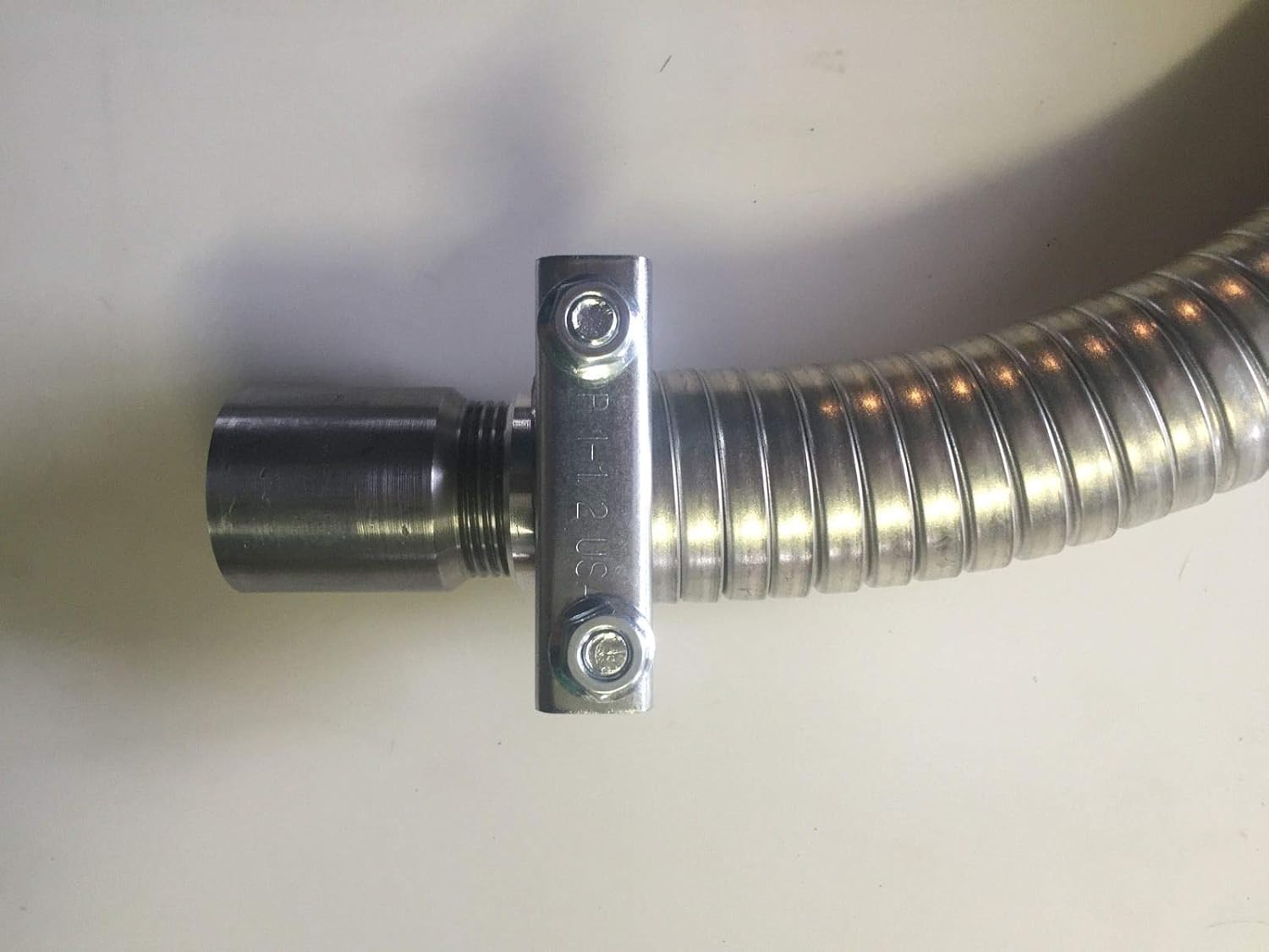 GenExhaust Universal Generator Large Exhaust Port 1-1/2" Steel Exhaust Extension 5 Foot Length