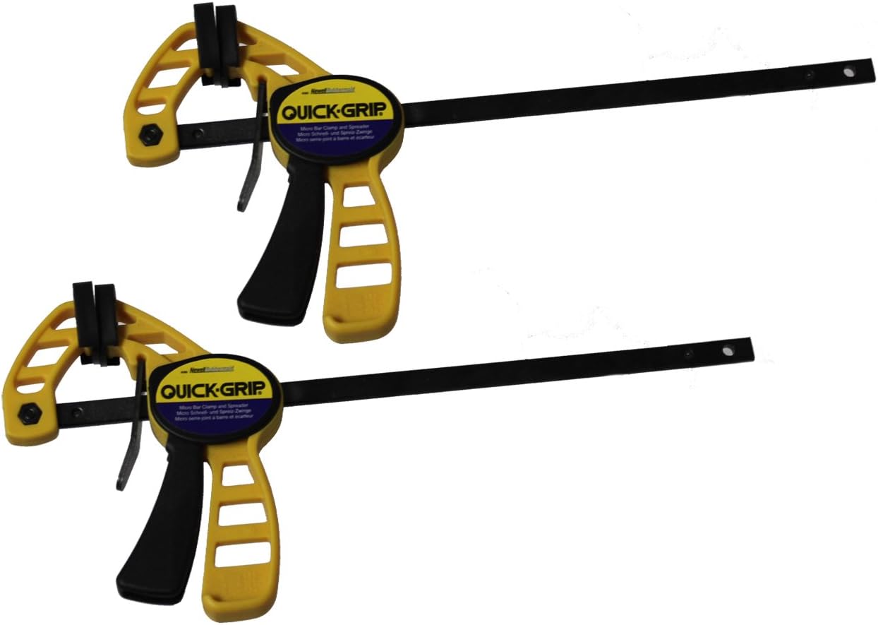 Newell 530062EL7 Quick Grip Micro Bar Clamp And Spreader - Set Of 2