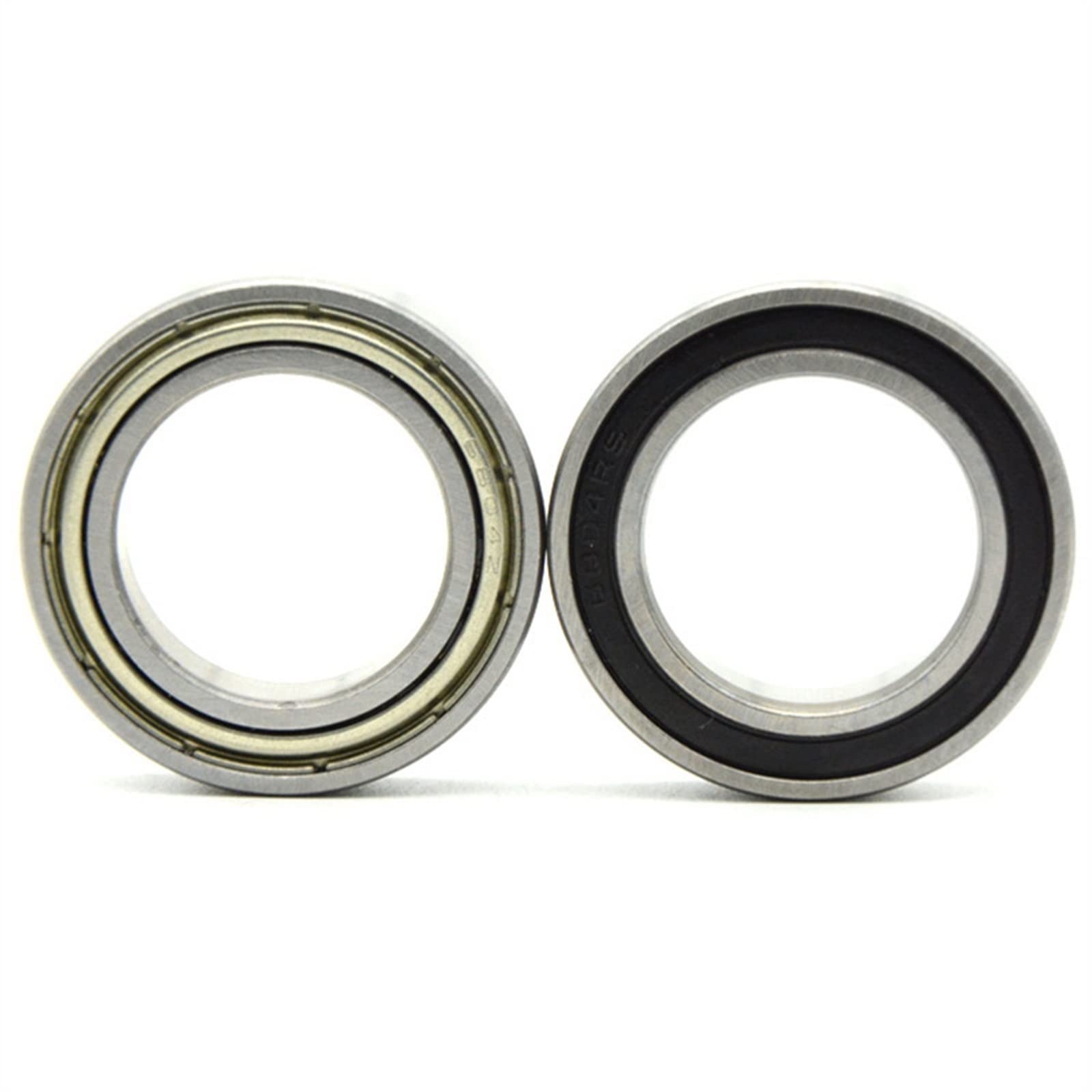 Roulement blindé en métal à paroi mince roulement scellé en caoutchouc 6800/6801/6802/6803/6804/6805/6806/6807/6808/6810-2RS (Size : 1pcs, Color : 6800zz 10x19x5mm)