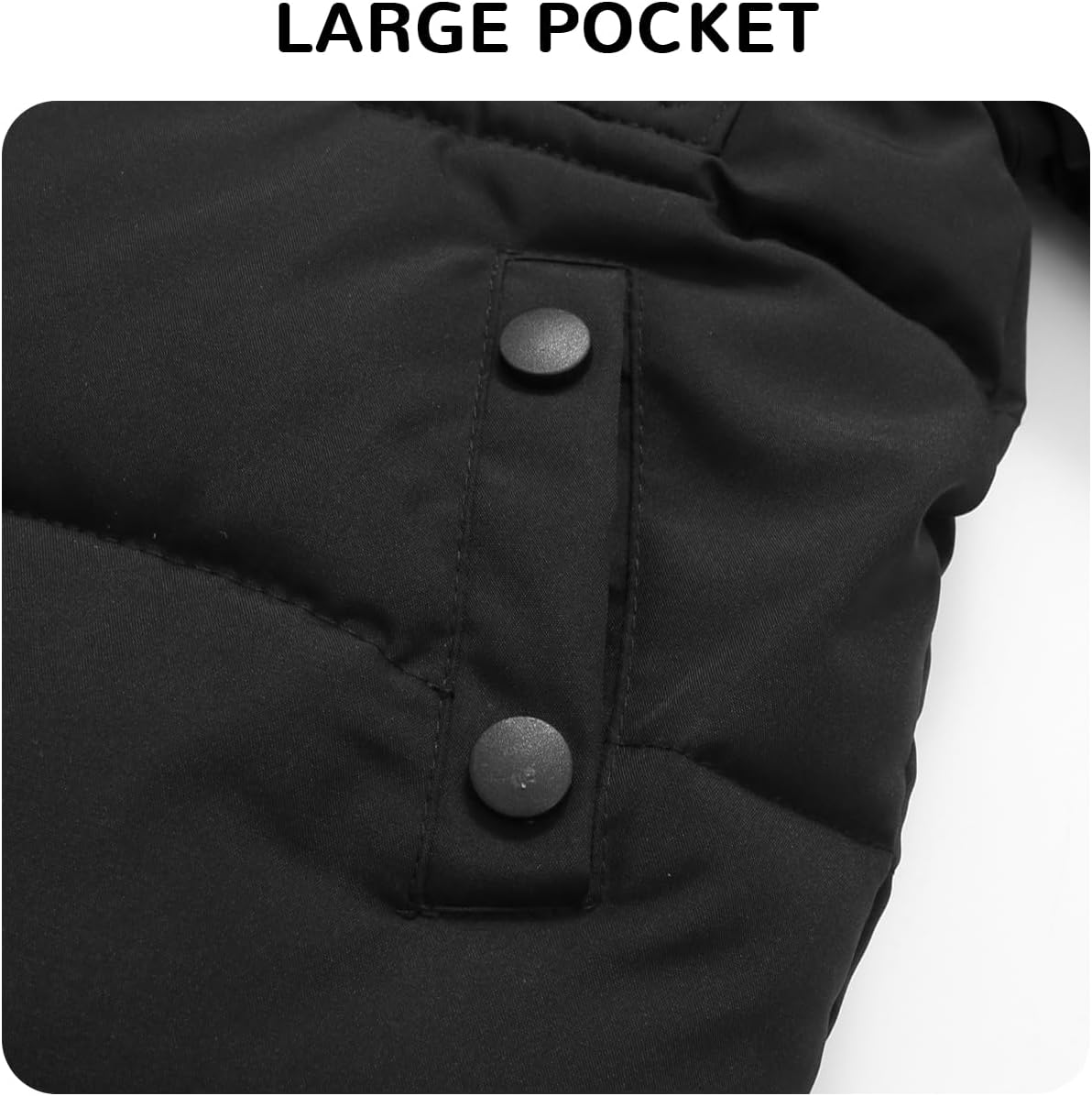 Baby Boy Winter Snowsuit Puffer Coat Toddler Girl Snow Pants Bib Jacket Clothes