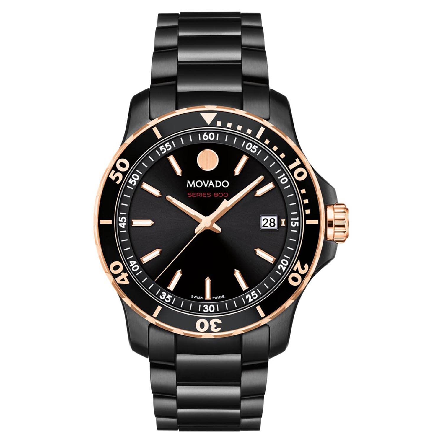 Movado Series 800 Analog Black Dial Mens Watch-2600162 (B0BK131KFH) Amazon Price History, Amazon Price Tracker
