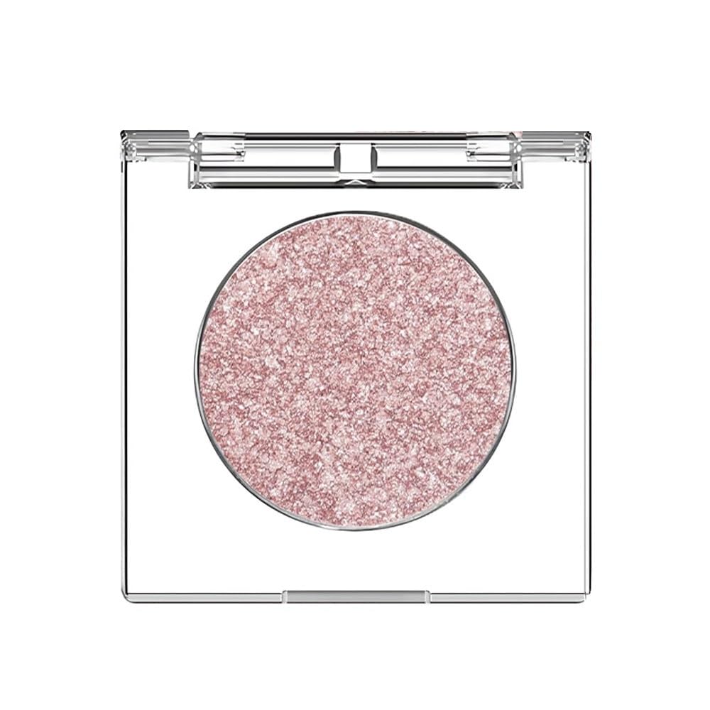 BelleVive Sombra de Ojos Individual Brillante, sombra monocromática intensa con alta pigmentación, acabado brillante y resplandeciente, duradero y resistente al agua, 08#